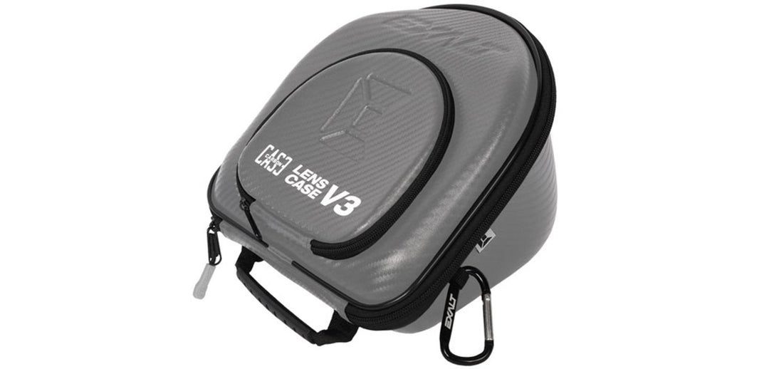 Exalt Lens Case V3 - Ersatzglas Tasche - Charcoal Grau - Paintball Buddy