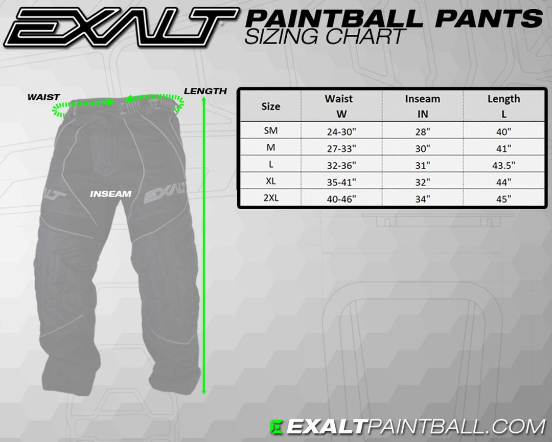 Exalt T4 Pants - Schwarz - Paintball Buddy