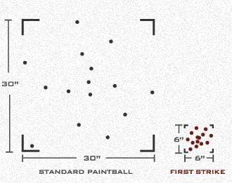 First Strike Rounds cal.68 Paintballs 600er Kiste - Red