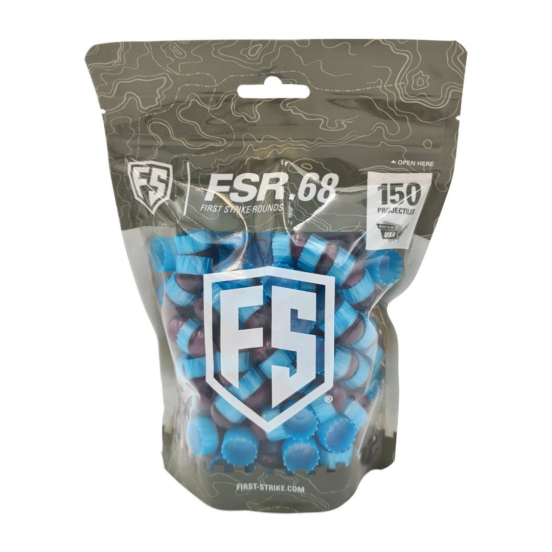 First Strike Rounds cal.68 Paintballs 150er Beutel - Blue - Paintball Buddy