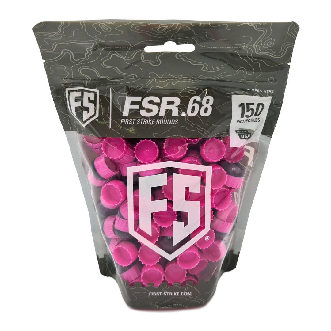 First Strike Rounds cal.68 Paintballs 150er Beutel - Pink - Paintball Buddy