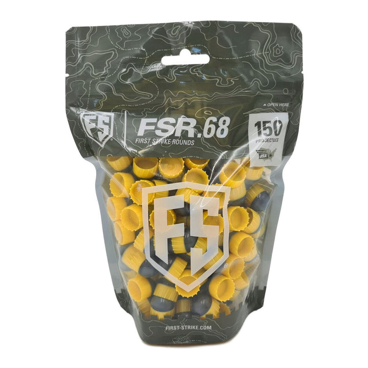 First Strike Rounds cal.68 Paintballs 150er Beutel - Yellow - Paintball Buddy