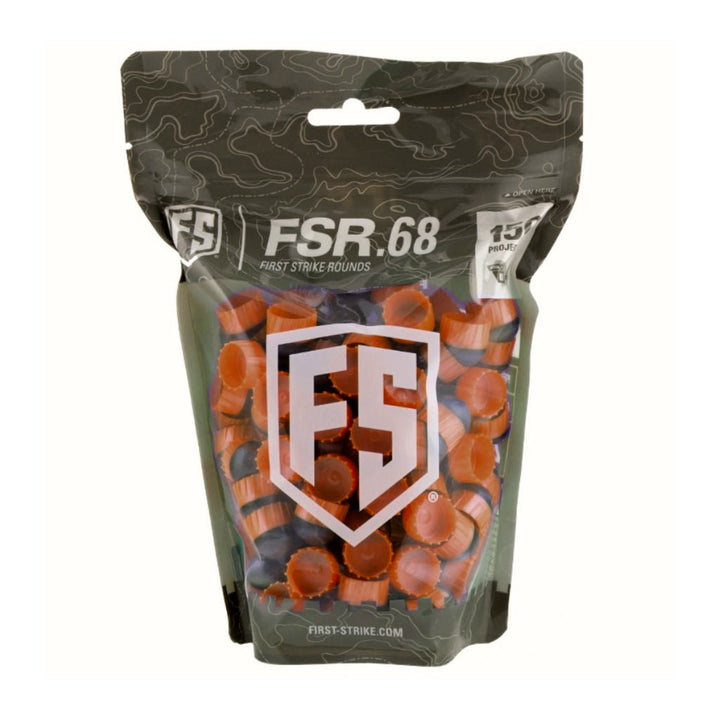 First Strike Rounds cal.68 Paintballs 600er Kiste - Orange - Paintball Buddy