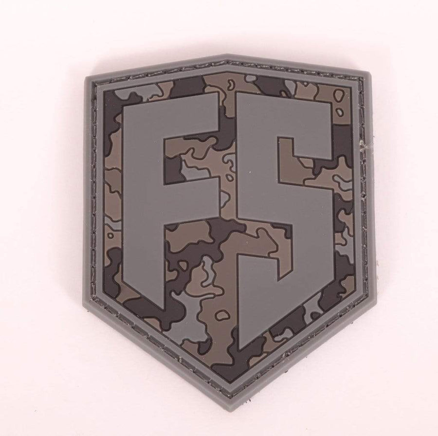 First Strike Shield Patch - Grey Camo - Paintball Buddy