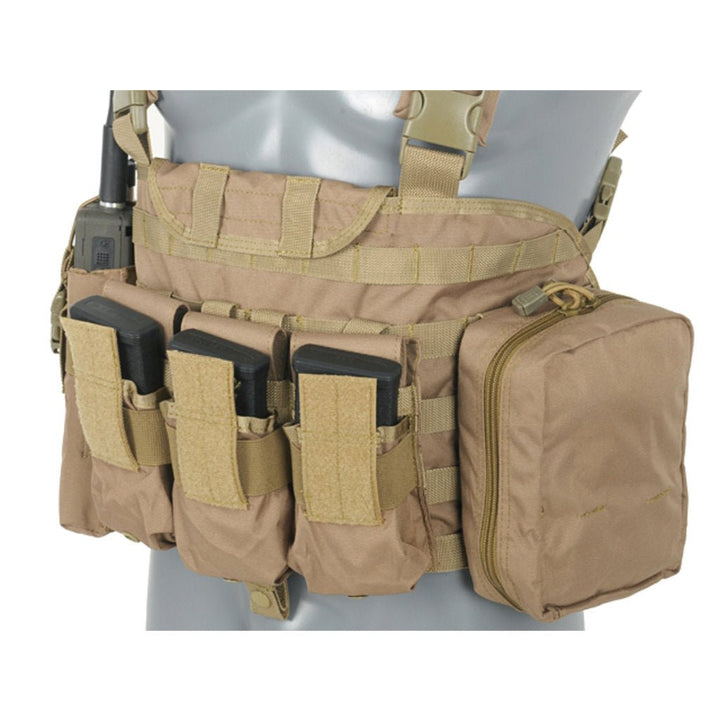 Force Recon Chest Rig - Coyote - Paintball Buddy