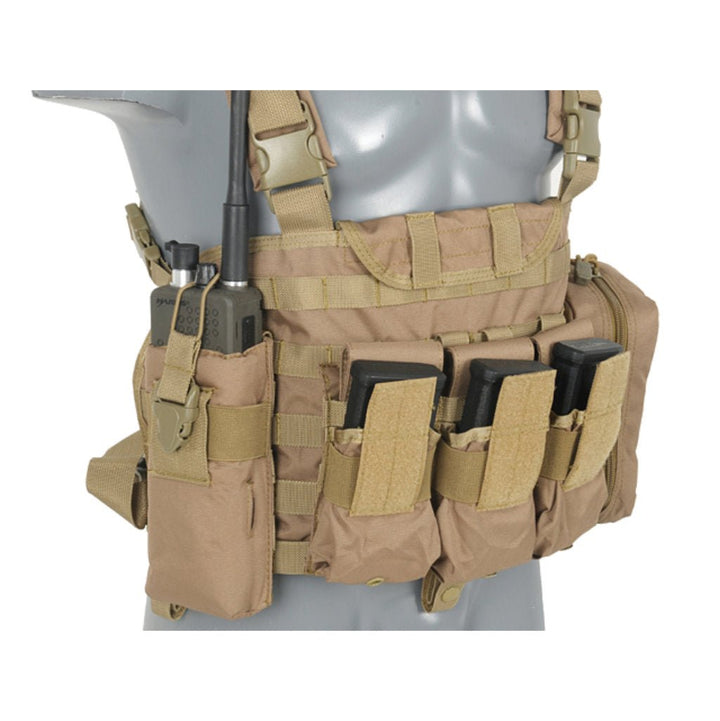 Force Recon Chest Rig - Coyote - Paintball Buddy