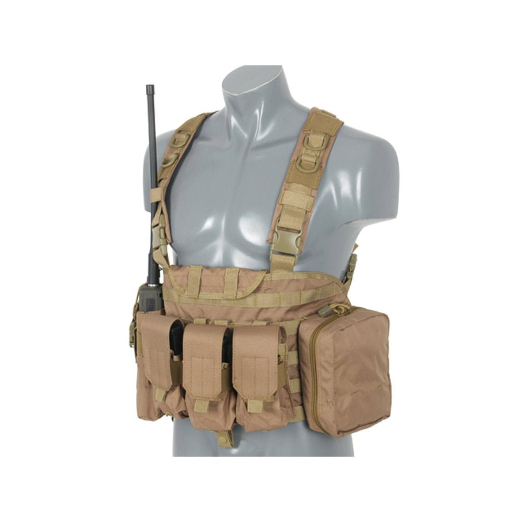 Force Recon Chest Rig - Coyote - Paintball Buddy