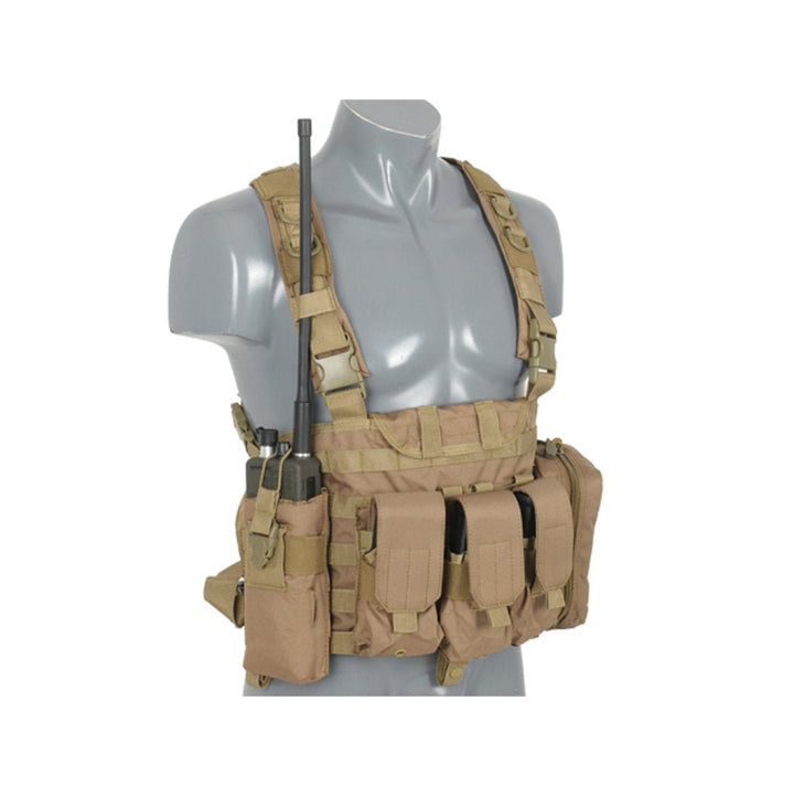 Force Recon Chest Rig - Coyote - Paintball Buddy