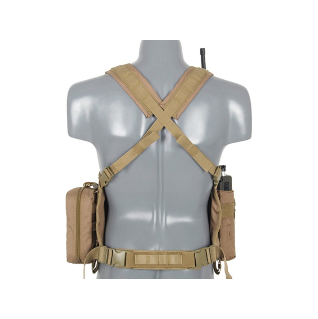 Force Recon Chest Rig - Coyote - Paintball Buddy