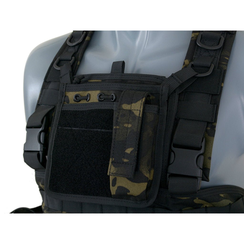 Force Recon Chest Rig - Multicam Black - Paintball Buddy