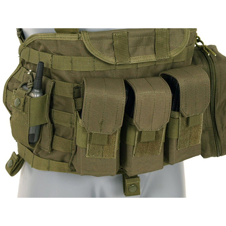 Force Recon Chest Rig - Oliv - Paintball Buddy