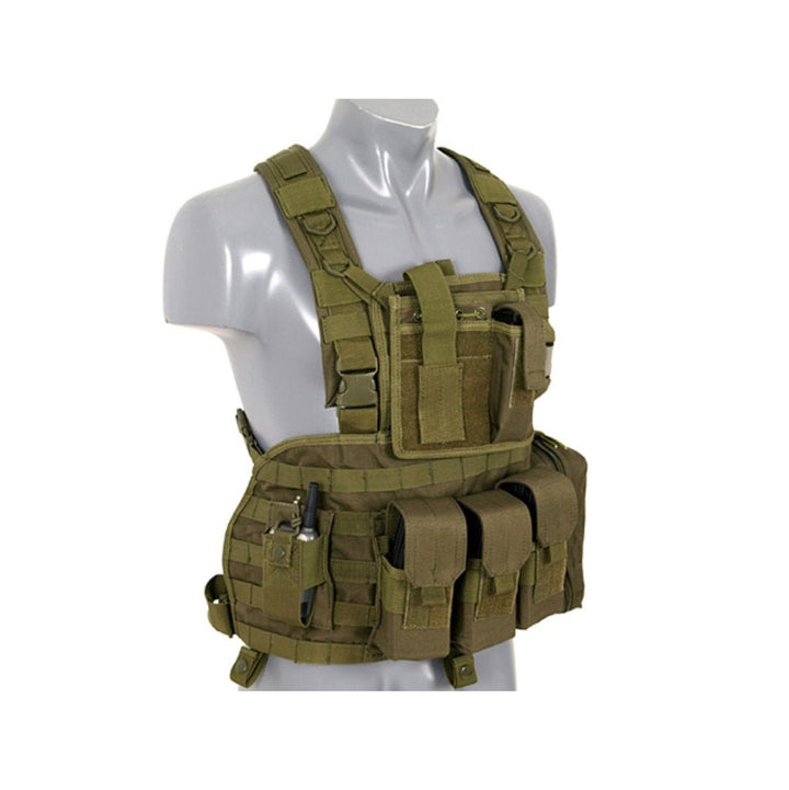 Force Recon Chest Rig - Oliv - Paintball Buddy