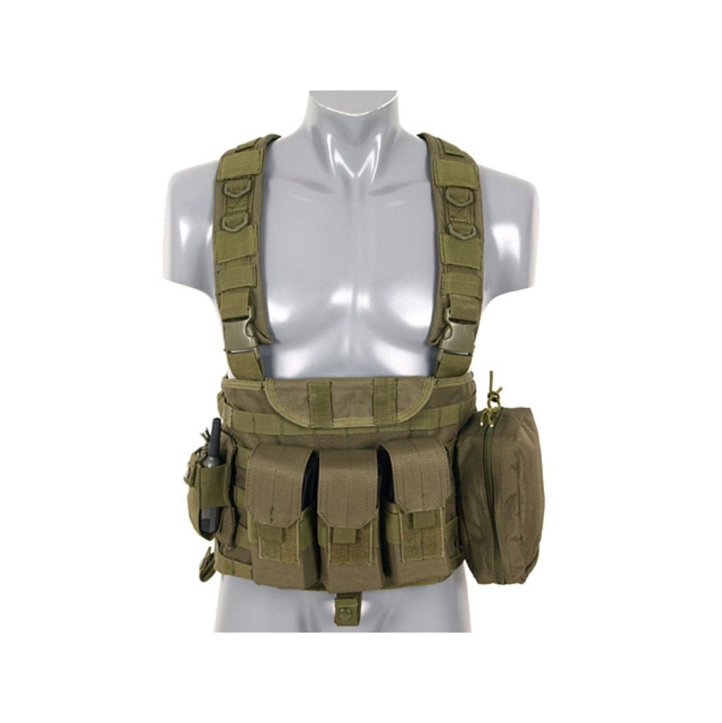 Force Recon Chest Rig - Oliv - Paintball Buddy