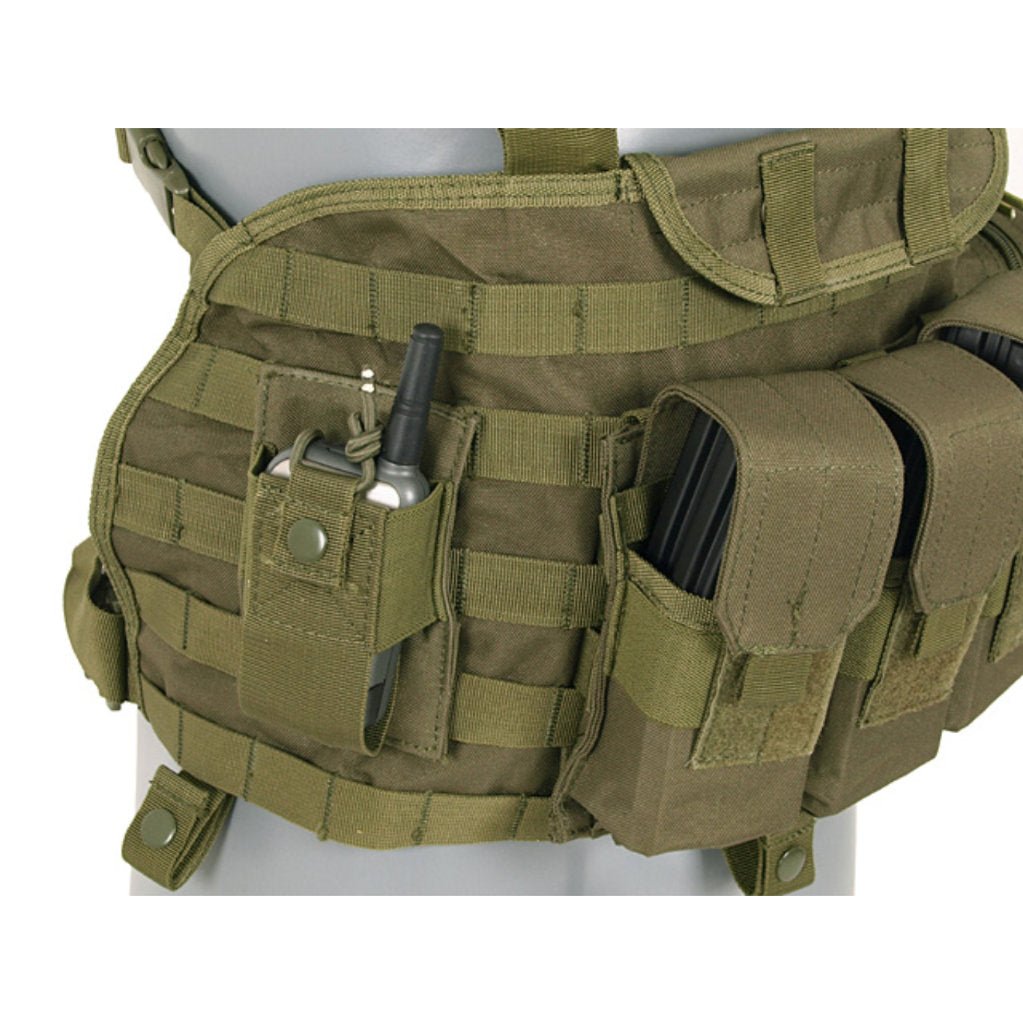 Force Recon Chest Rig - Oliv - Paintball Buddy