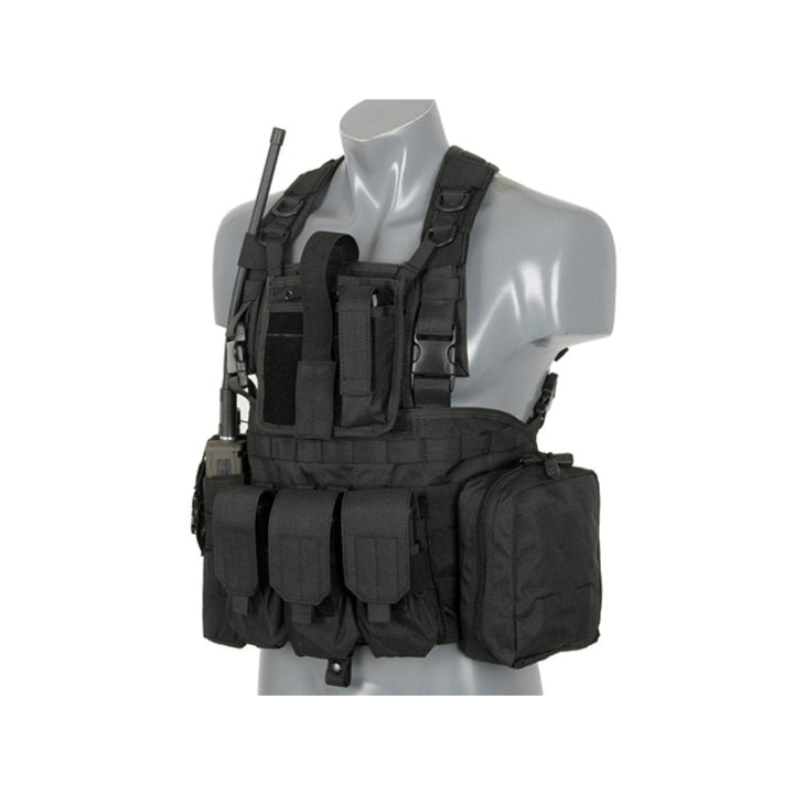 Force Recon Chest Rig - Schwarz - Paintball Buddy