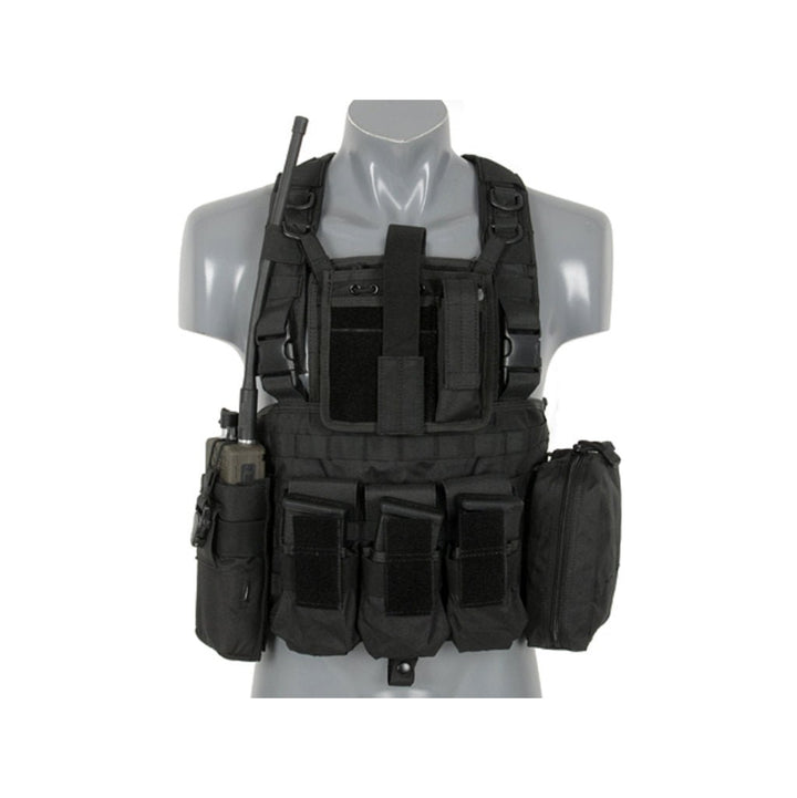 Force Recon Chest Rig - Schwarz - Paintball Buddy