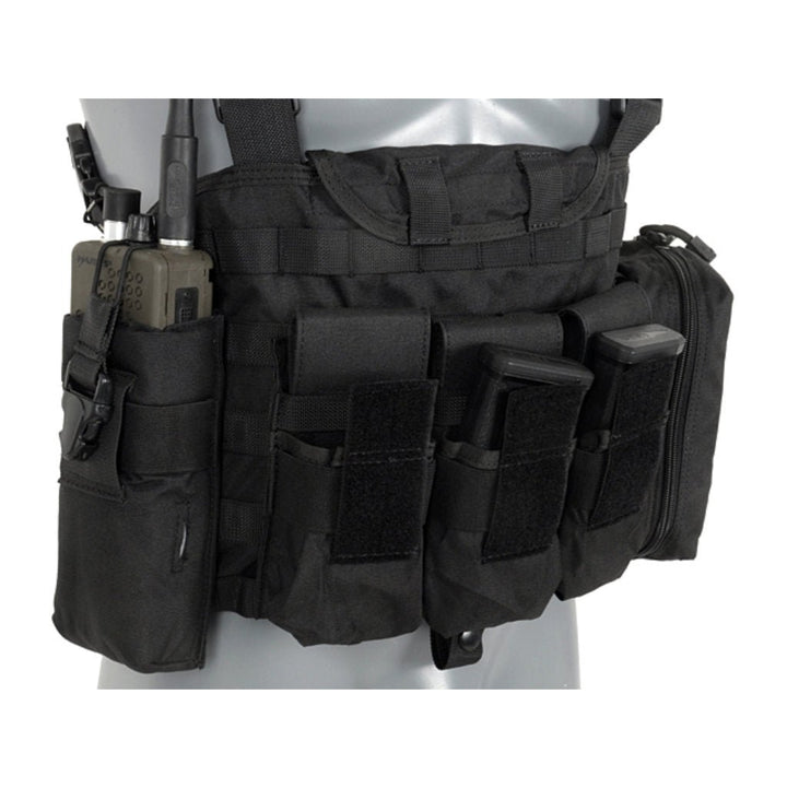 Force Recon Chest Rig - Schwarz - Paintball Buddy