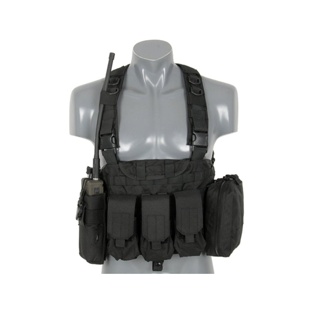 Force Recon Chest Rig - Schwarz - Paintball Buddy