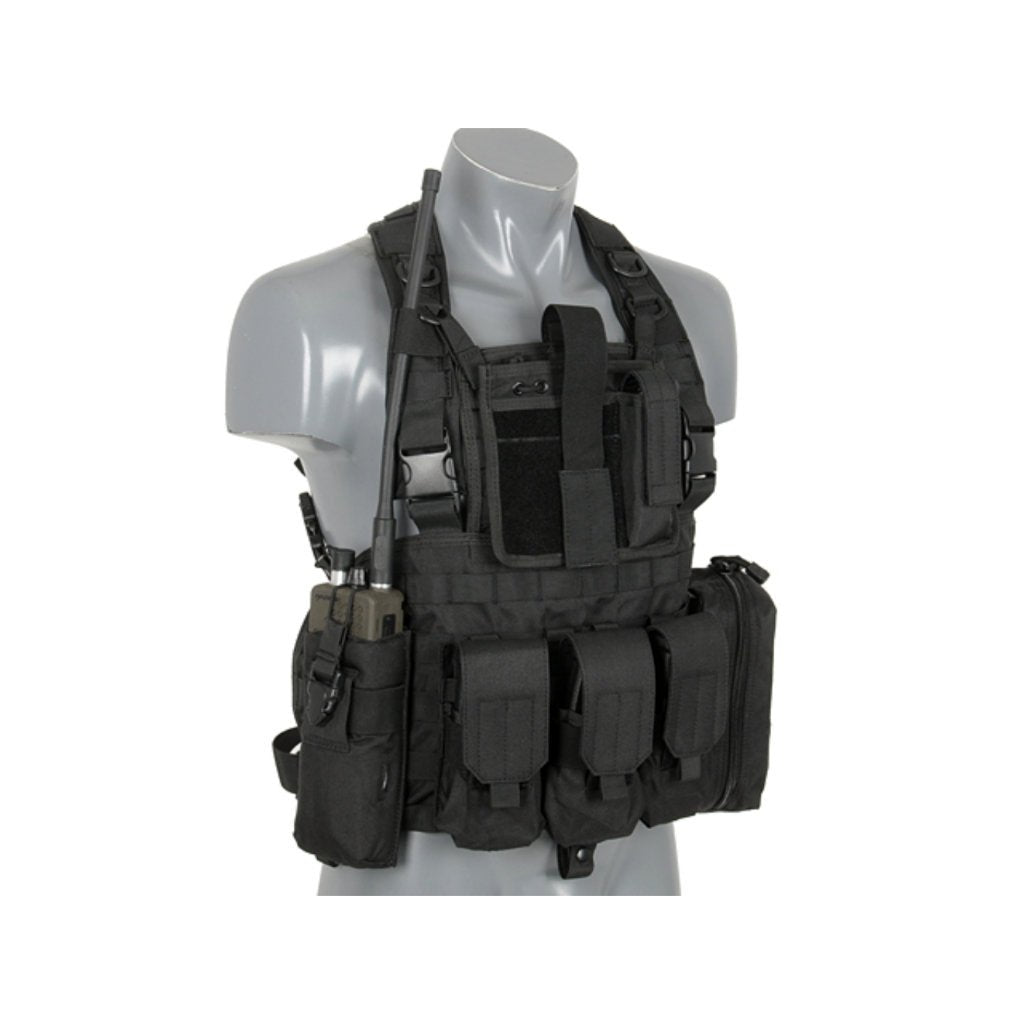 Force Recon Chest Rig - Schwarz - Paintball Buddy