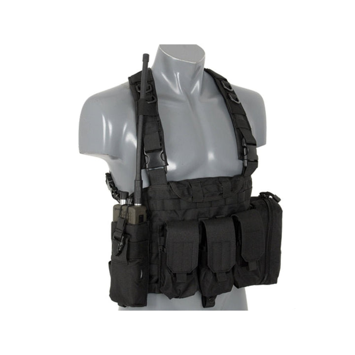 Force Recon Chest Rig - Schwarz - Paintball Buddy