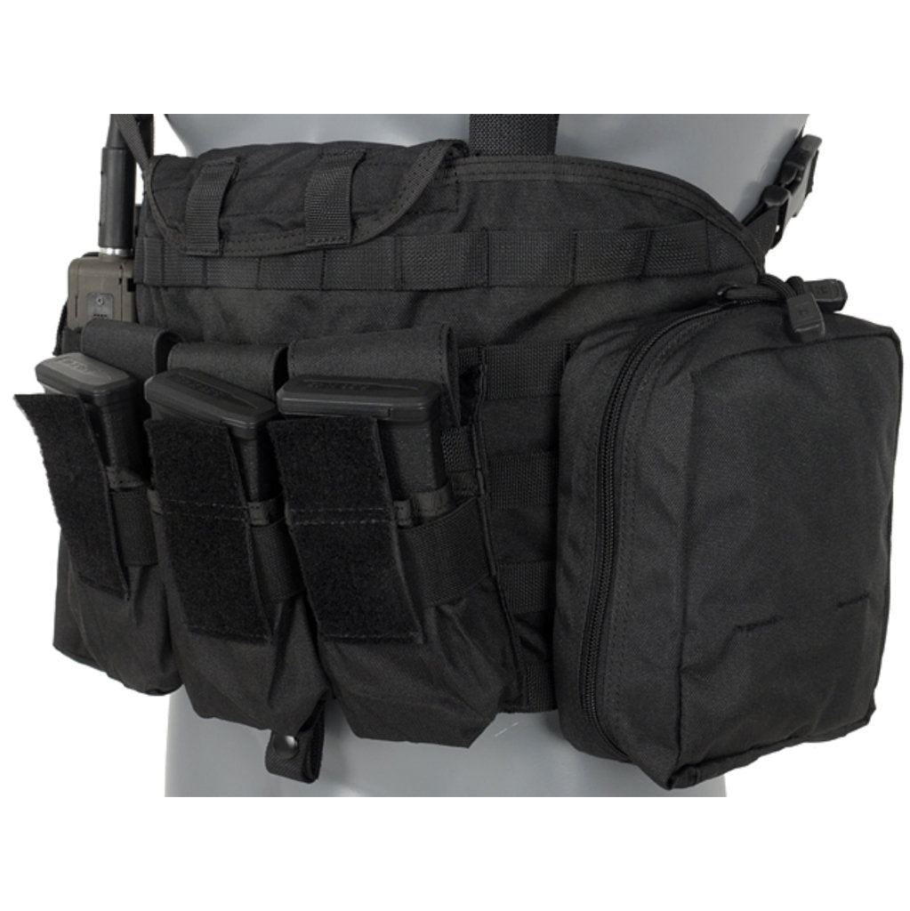 Force Recon Chest Rig - Schwarz - Paintball Buddy