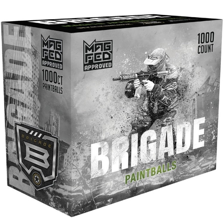 G.I. Sportz Brigade Paintballs für Magfed 1000 Stück - Yellow Fill - Paintball Buddy