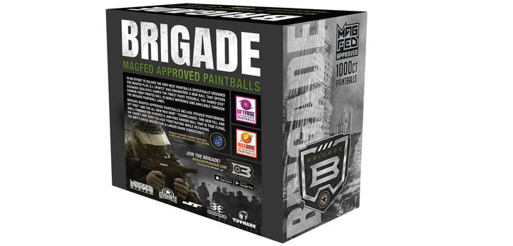 G.I. Sportz Brigade Paintballs für Magfed 1000 Stück - Yellow Fill - Paintball Buddy