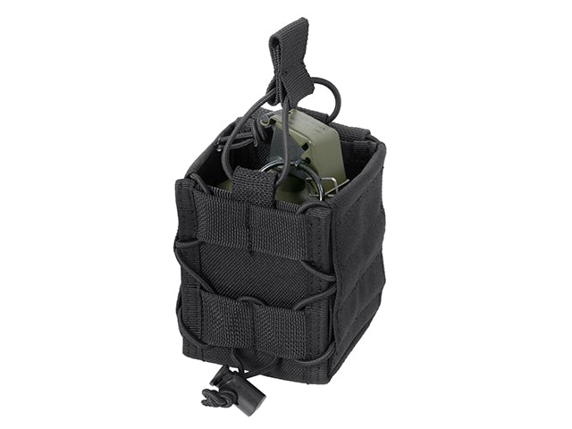 Handgranaten Tasche für Molle - Schwarz - Paintball Buddy