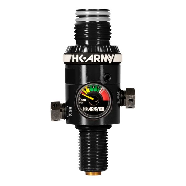 HK Army HP8 Regulator 300 Bar (4500 PSI) - Schwarz - Paintball Buddy