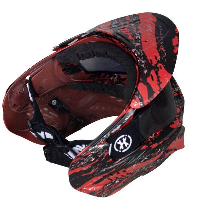 HK Army HSTL Thermal Paintballmaske - Fracture Black Red