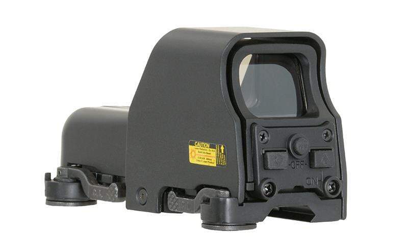 Holo Sight Visier 551 grün/rot Punkt 105 mm - Schwarz - Paintball Buddy