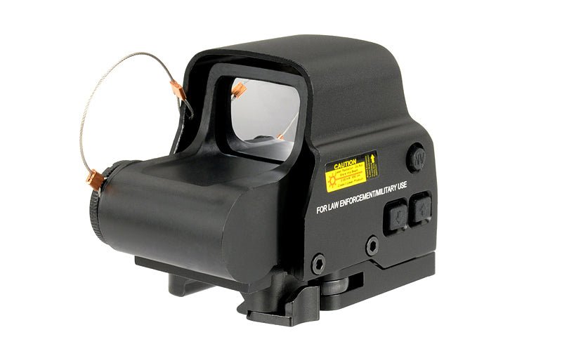 Holo Sight Visier 558 grün/rot Punkt 90 mm - Schwarz - Paintball Buddy