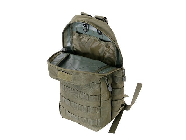 Hydration Backpack Trinkrucksack 3L - Olive - Paintball Buddy