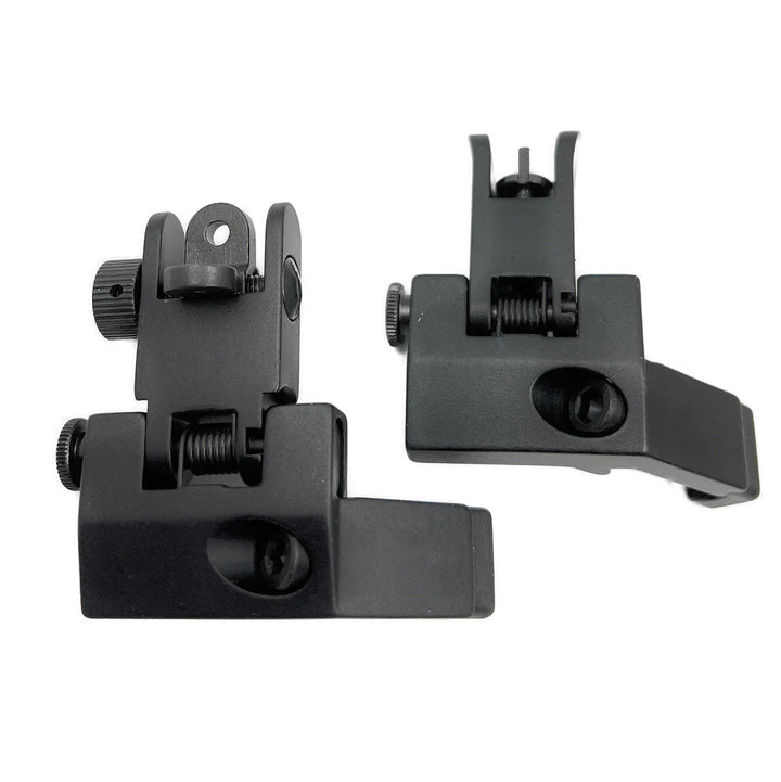 Iron Sights Flip up Canted Offset - Schwarz - Paintball Buddy