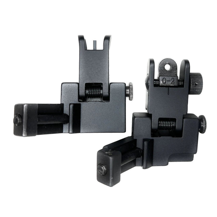 Iron Sights Flip up Canted Offset - Schwarz - Paintball Buddy