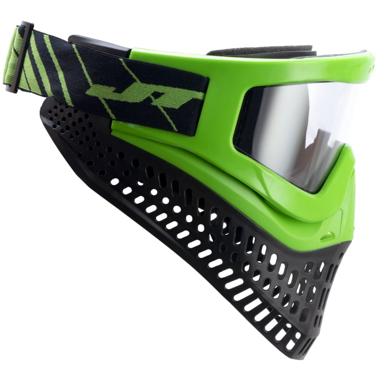 JT Proflex X Thermal Paintball Maske - Lime Green - Paintball Buddy