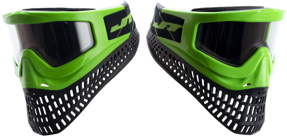 JT Proflex X Thermal Paintball Maske - Lime Green - Paintball Buddy