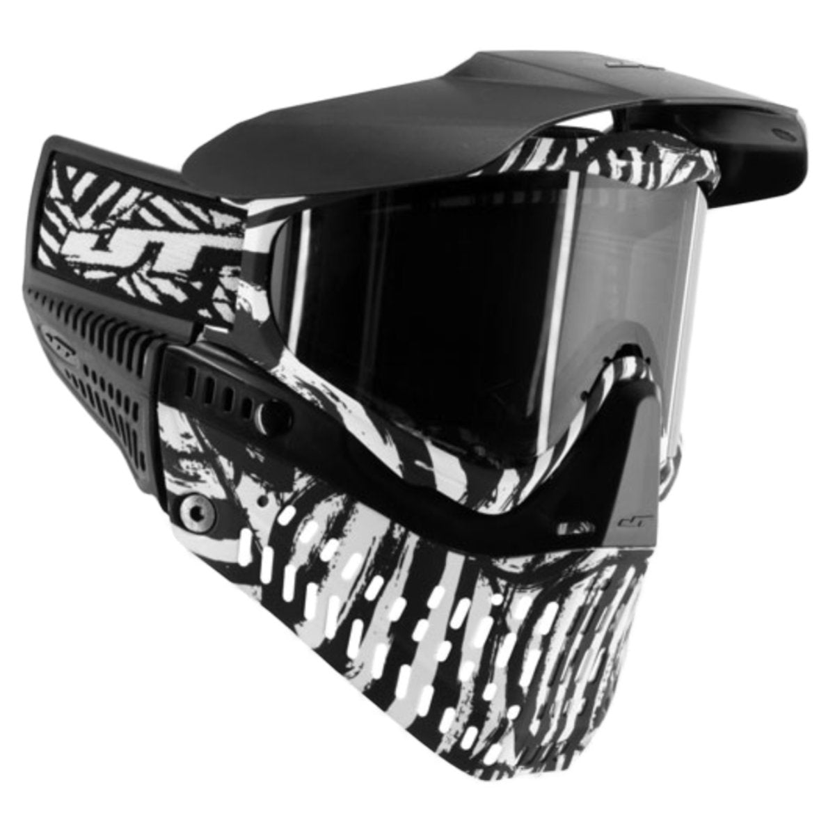 Maschera Paintball JT Proflex Nuova &ndash; Colore Fucsia/Rosa Con Lente Trasparente Spectra