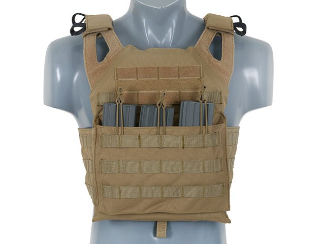 Jump Plate Carrier - Coyote - Paintball Buddy