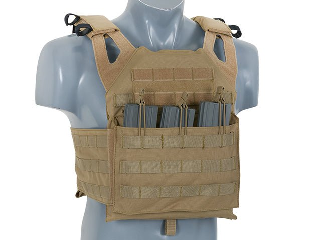 Jump Plate Carrier - Coyote - Paintball Buddy