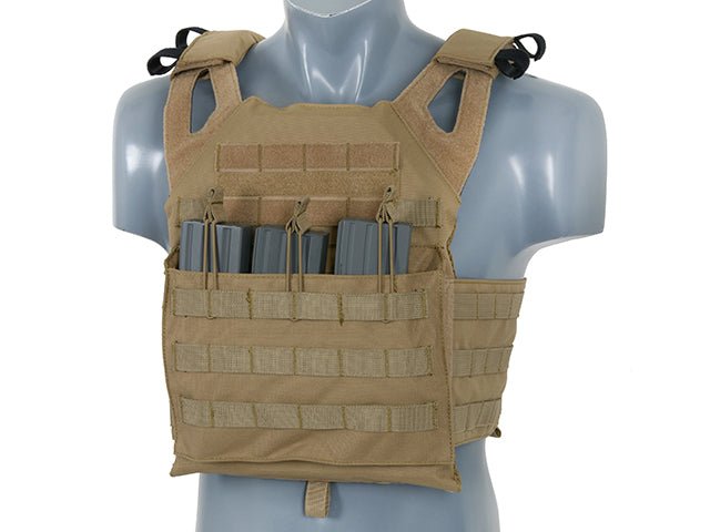 Jump Plate Carrier - Coyote - Paintball Buddy