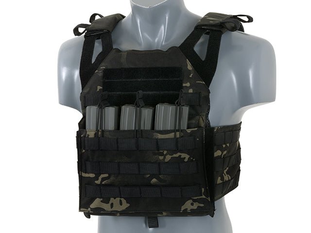 Jump Plate Carrier - Multicam Black - Paintball Buddy