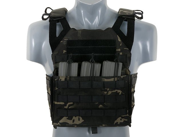 Jump Plate Carrier - Multicam Black - Paintball Buddy