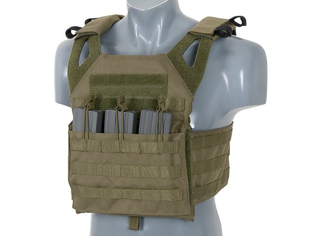 Jump Plate Carrier - Olive - Paintball Buddy