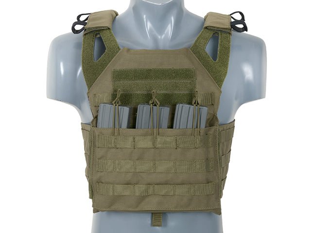 Jump Plate Carrier - Olive - Paintball Buddy