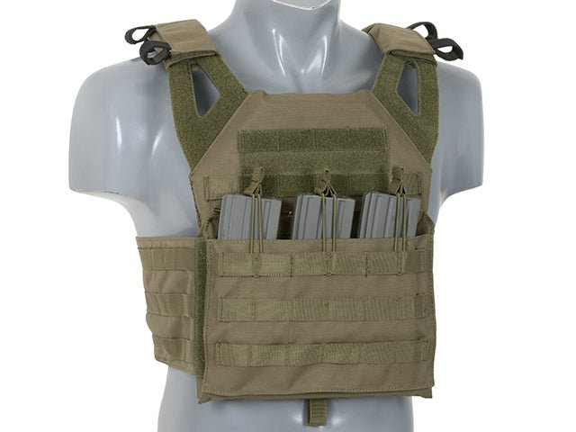 Jump Plate Carrier - Olive - Paintball Buddy