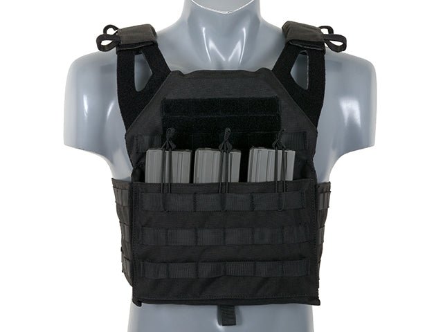 Jump Plate Carrier - Schwarz - Paintball Buddy