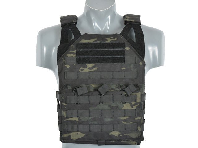 Jump Plate Carrier V2 XL - Multicam Black - Paintball Buddy