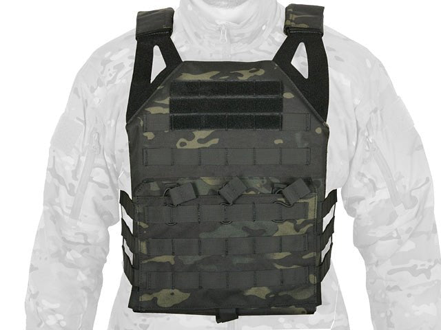 Jump Plate Carrier V2 XL - Multicam Black - Paintball Buddy