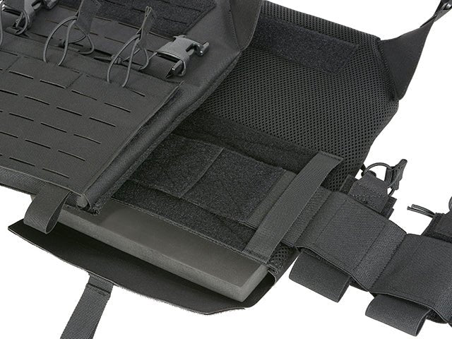 Laser - Cut Recon Plate Carrier inkl AR15 AK Mag Pouches - Schwarz - Paintball Buddy
